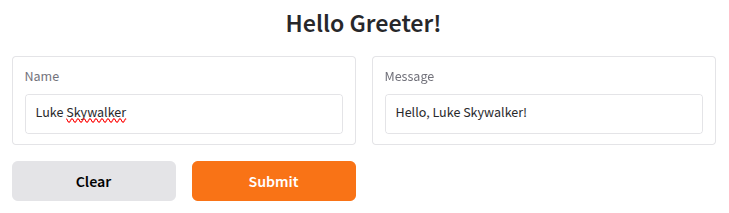 Sample 2 Name Click